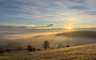 Tolle Sicht von der Schafweid in Nottwil Richtung Sempachersee. | Debora Moos, Buttisholz